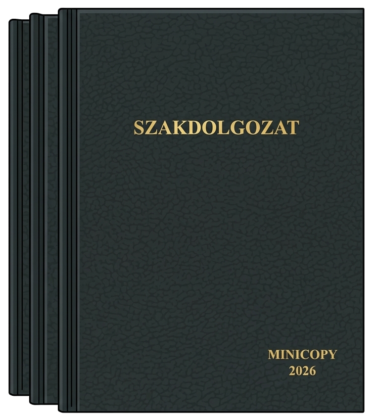 Diplomakötés, szakdolgozat-kötés rendelés
